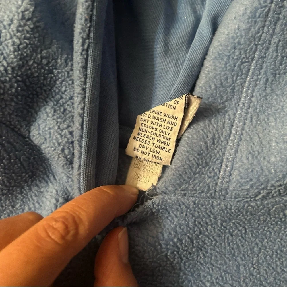 Gap Baby Blue Y2K Hoodie Pullover Youth 4-5 XS